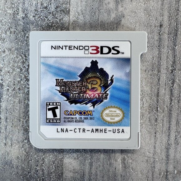 Monster Hunter 3 Ultimate (Nintendo 3DS) - CIB Complete - Picture 2 of 5
